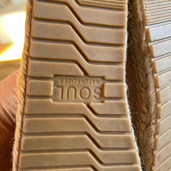 Naturalizer Soul Women's Suede Espadrilles in Taupe~ Size 7.5 - Picture 4 of 5